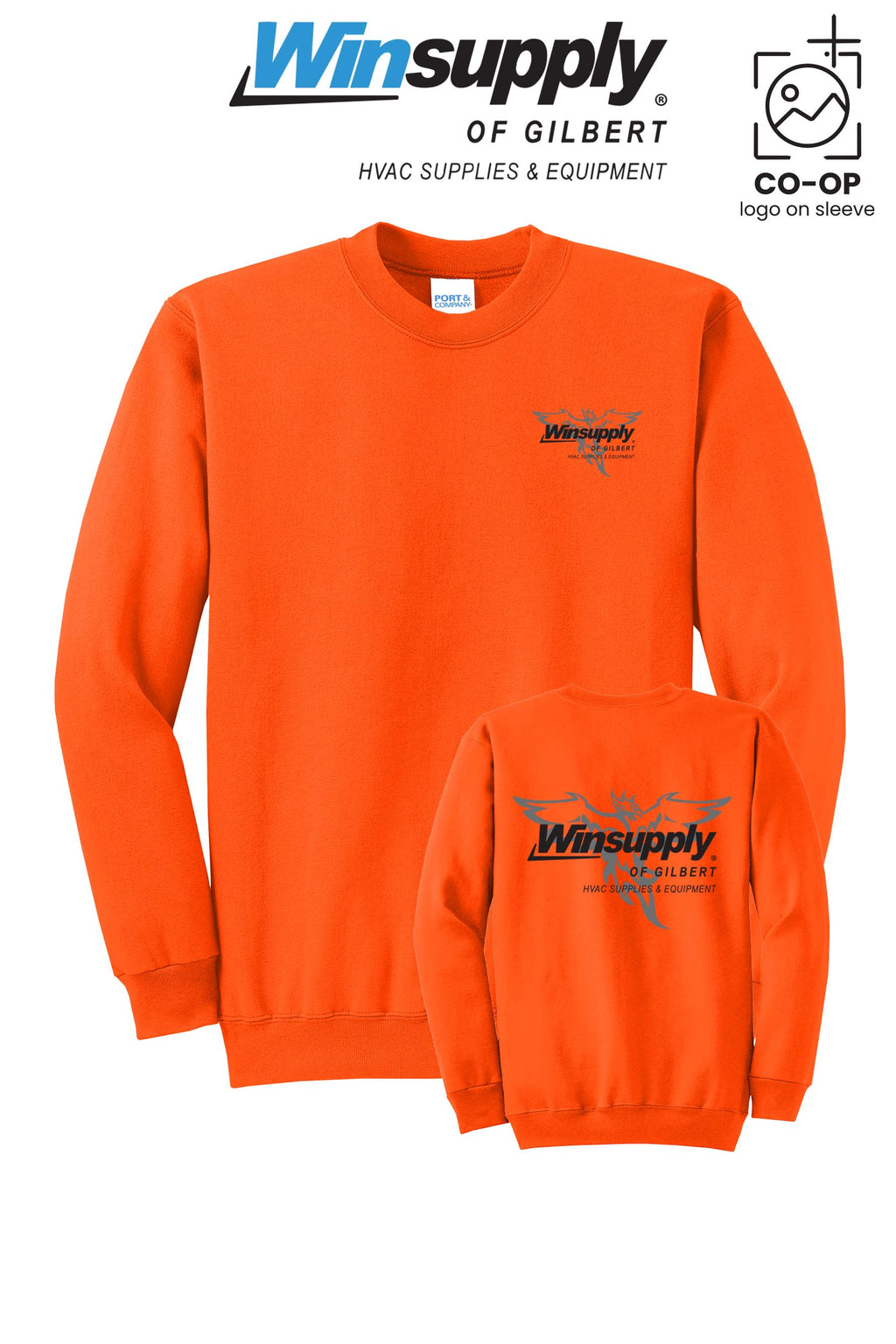 Port & Co™ Core Fleece Crewneck Sweatshirt - Winsupply of Gilbert