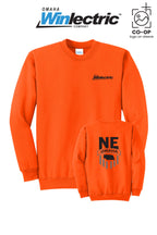 Port & Co™ Core Fleece Crewneck Sweatshirt - Omaha Winlectric