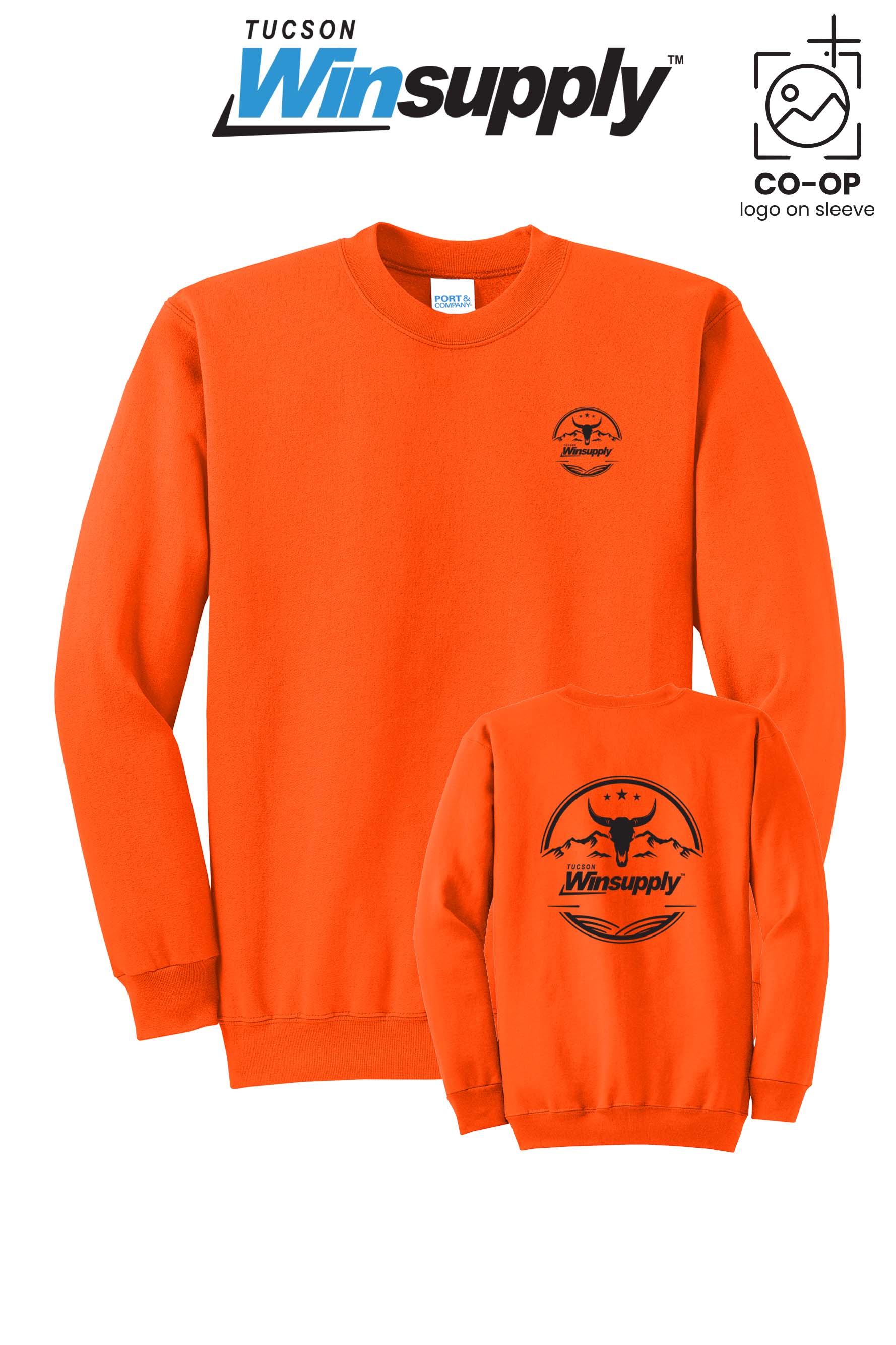 Port & Co™ Core Fleece Crewneck Sweatshirt - Winsupply Tucson AZ