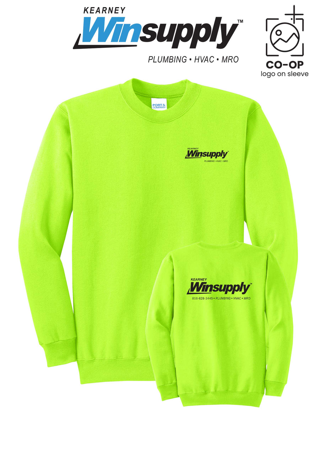 Port & Co™ Core Fleece Crewneck Sweatshirt - Kearney Winsupply