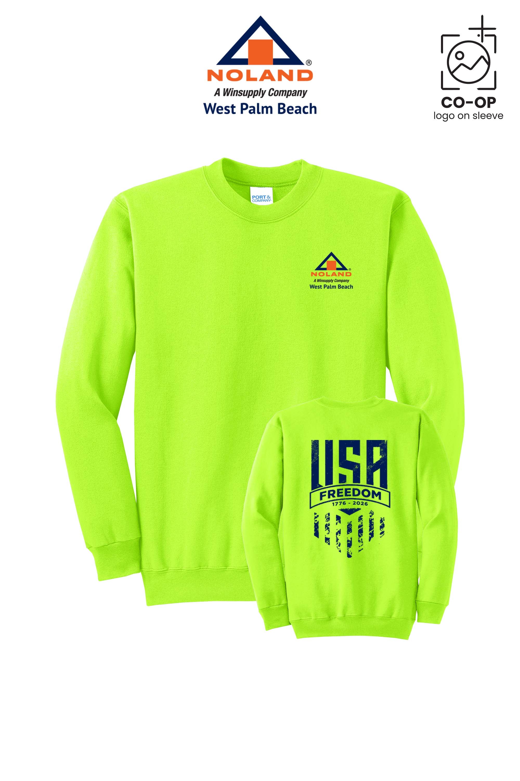 Port & Co™ Core Fleece Crewneck Sweatshirt - Noland West Palm Beach