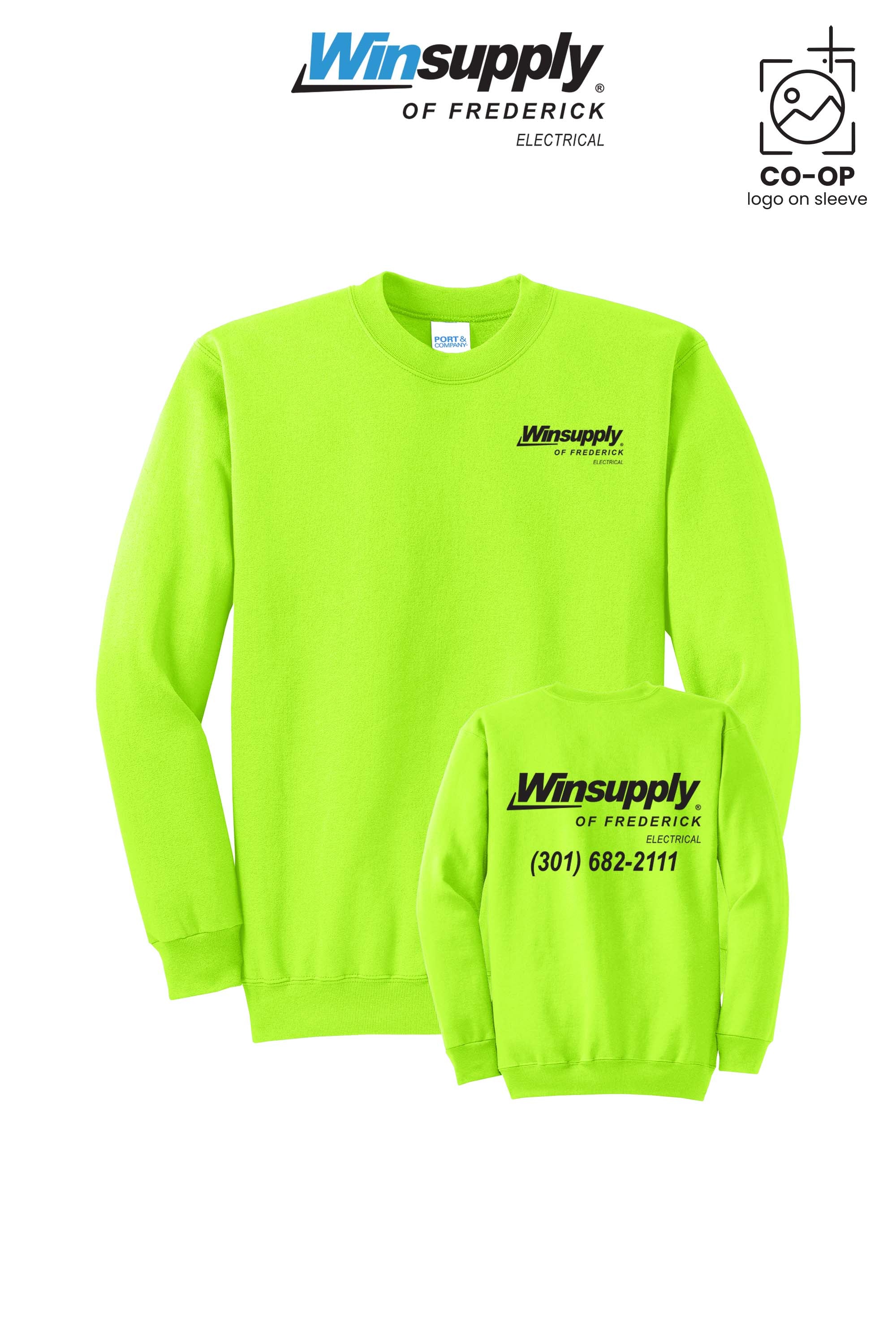 Port & Co™ Core Fleece Crewneck Sweatshirt - Winsupply of Frederick