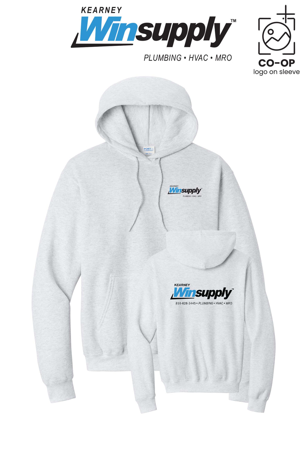 Port & Co™ Core Fleece Pullover Hooded Sweatshirt - Kearney Winsupply