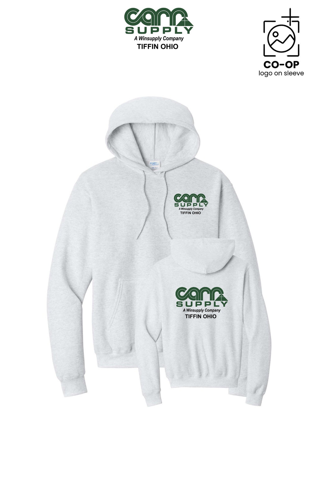 Port & Co™ Core Fleece Pullover Hooded Sweatshirt - Carr Supply - Tiffin