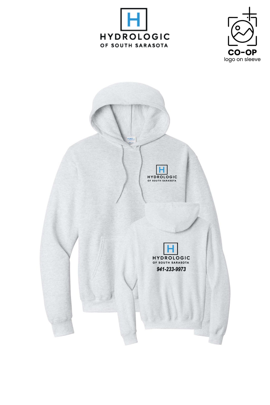 Port & Co™ Core Fleece Pullover Hooded Sweatshirt - Winsupply Sarasota FL Co.