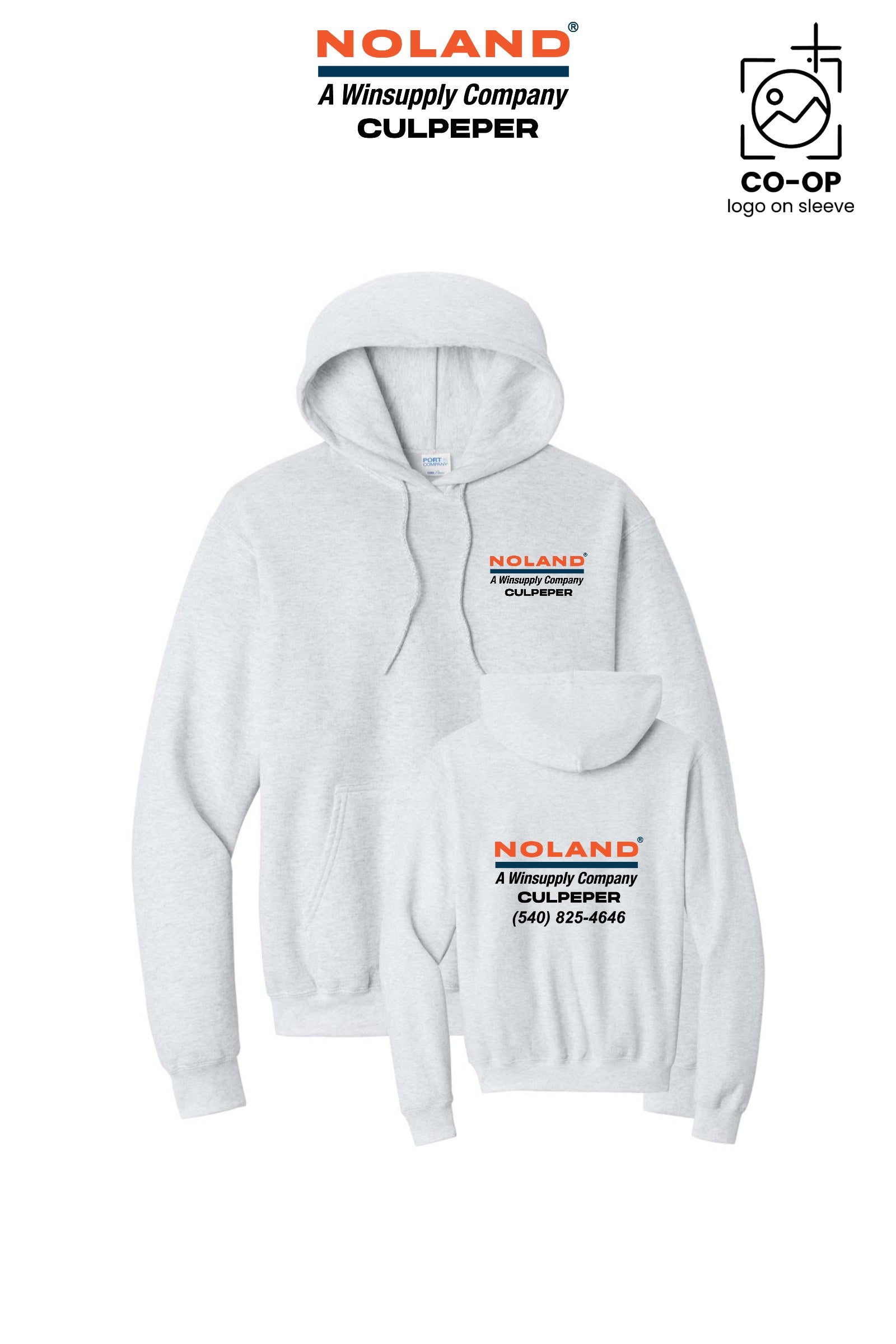 Port & Co™ Core Fleece Pullover Hooded Sweatshirt - Culpeper Noland