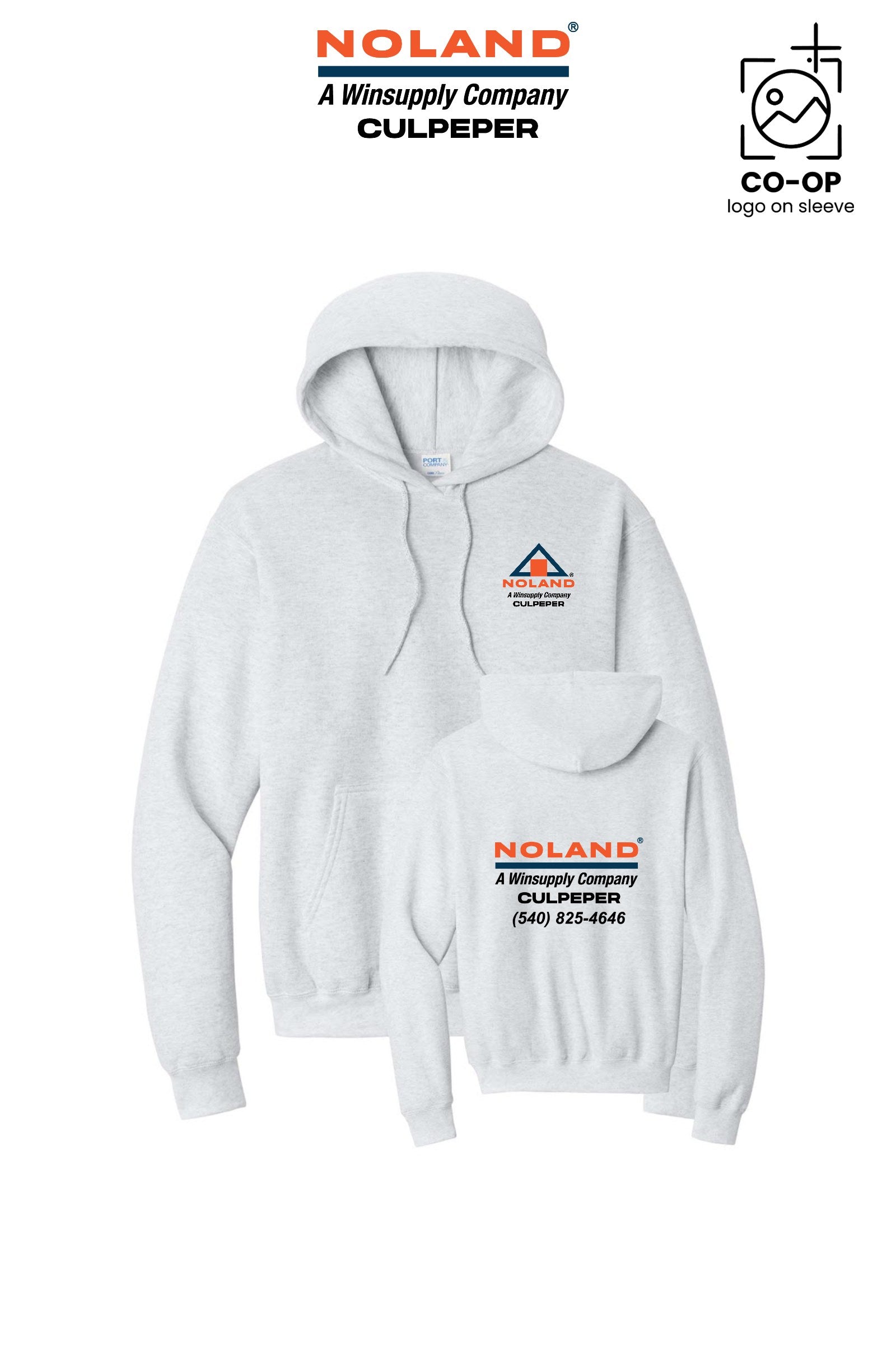 Port & Co™ Core Fleece Pullover Hooded Sweatshirt - Culpeper Noland