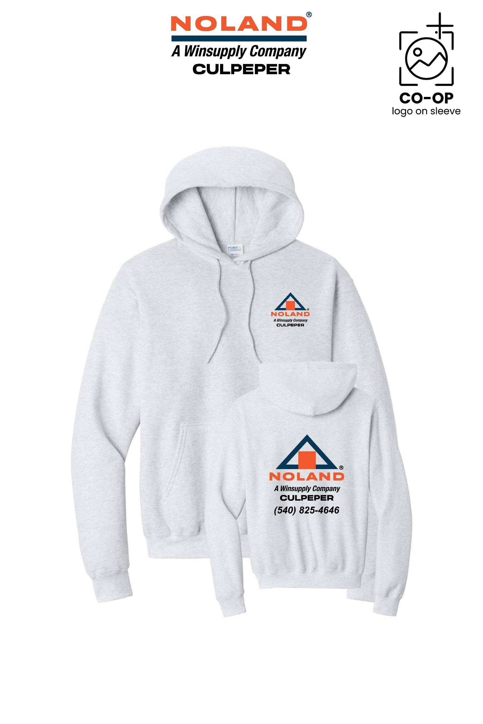 Port & Co™ Core Fleece Pullover Hooded Sweatshirt - Culpeper Noland