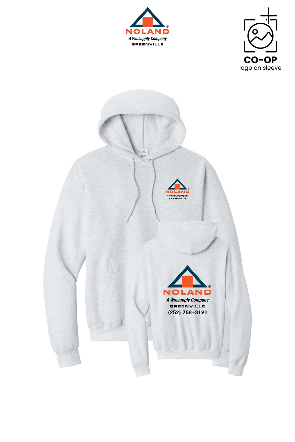 Port & Co™ Core Fleece Pullover Hooded Sweatshirt - Greenville Noland Co.