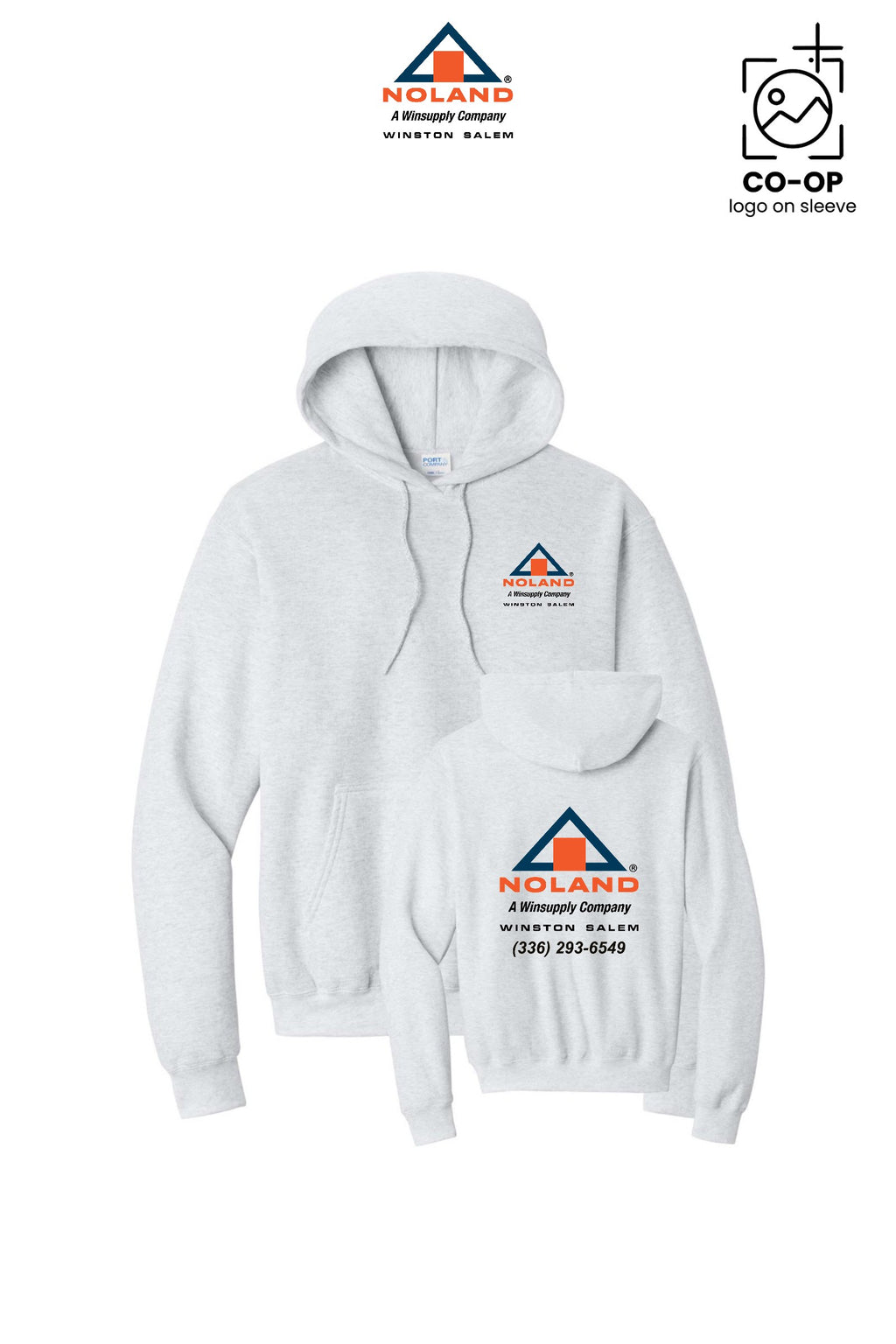Port & Co™ Core Fleece Pullover Hooded Sweatshirt - Winston Salem Noland