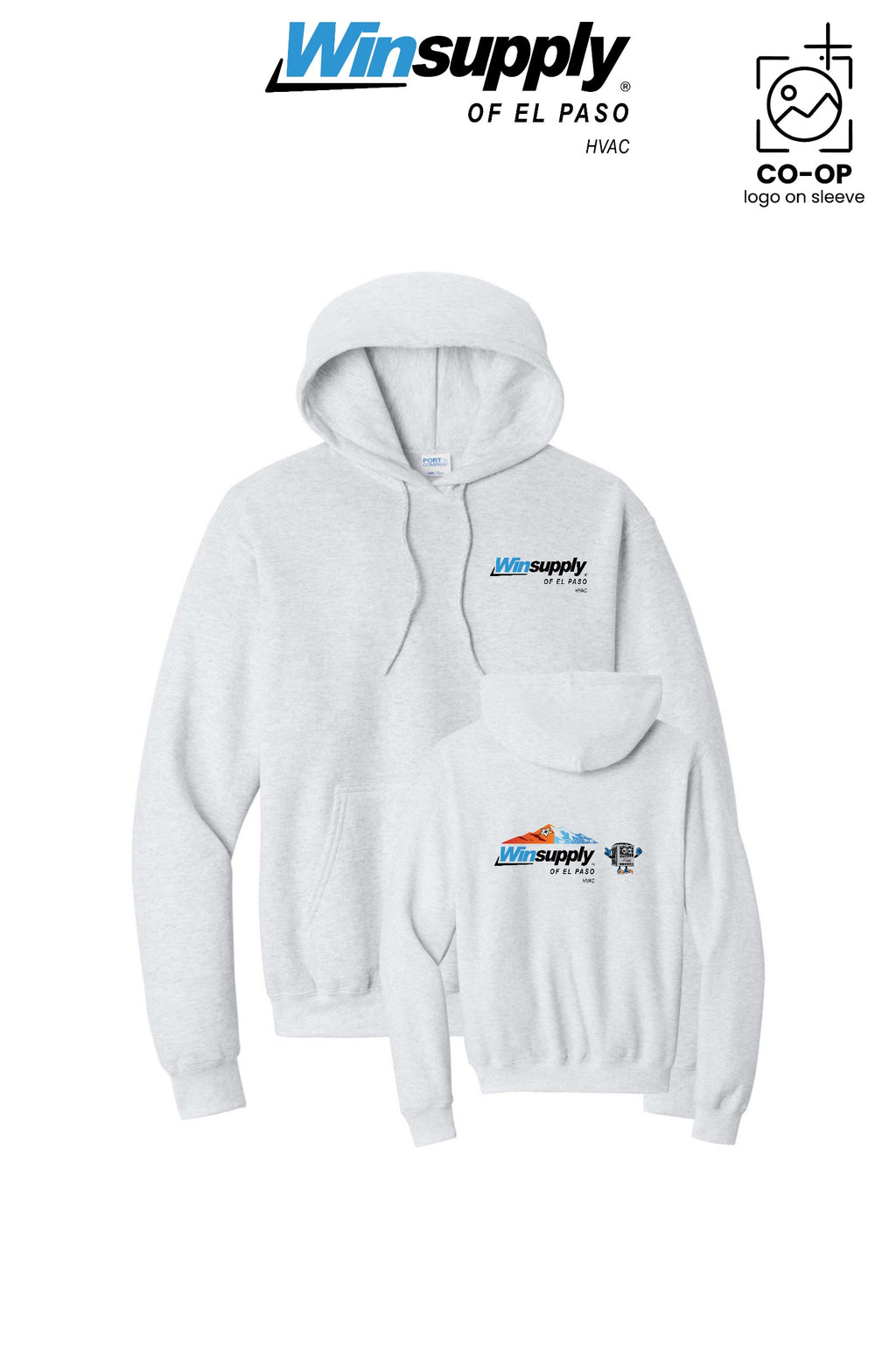 Port & Co™ Core Fleece Pullover Hooded Sweatshirt - Winsupply of El Paso