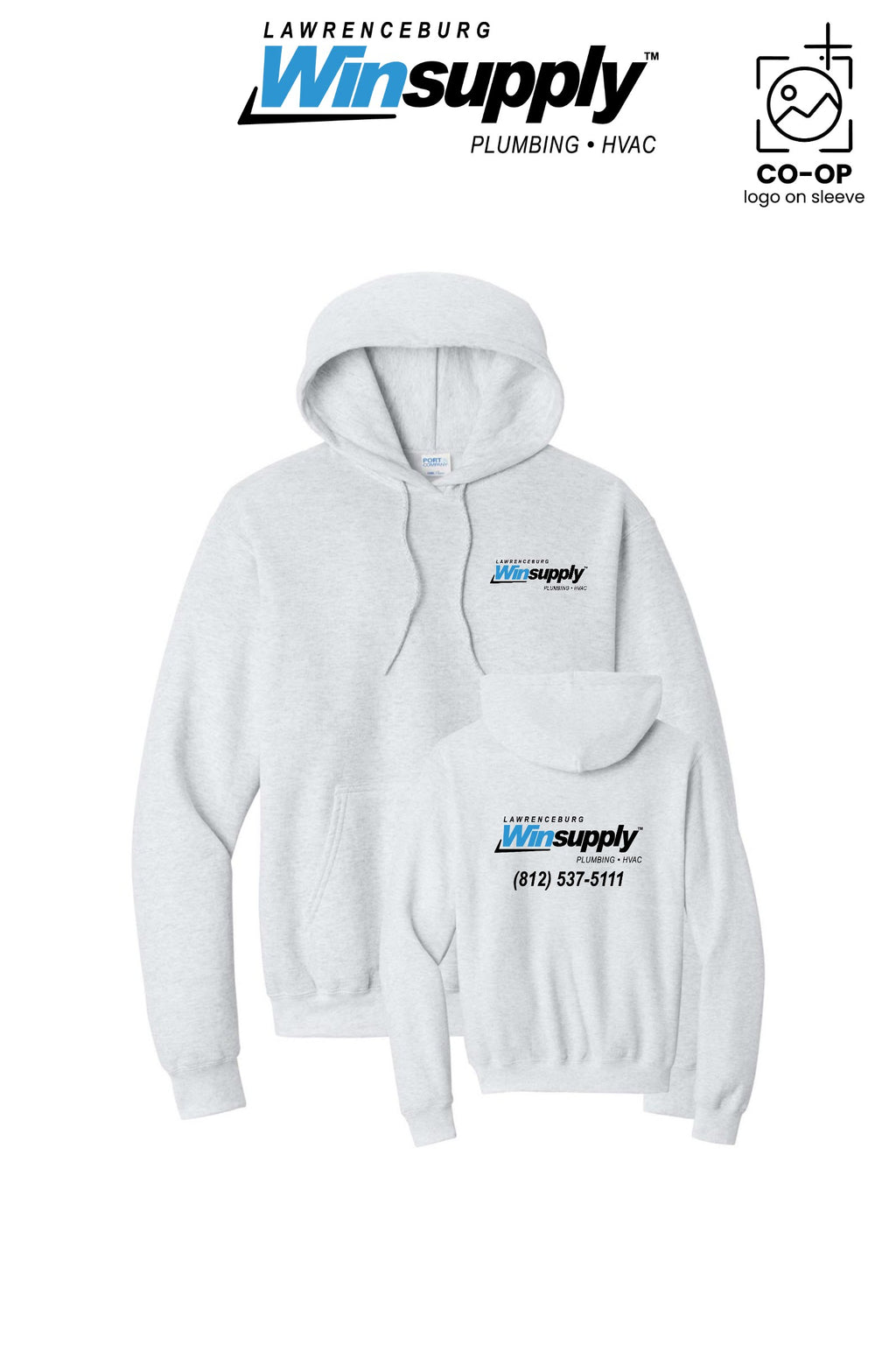 Port & Co™ Core Fleece Pullover Hooded Sweatshirt - Lawrenceburg Winsupply