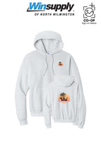 "WIN NOW" Port & Co™ Core Fleece Pullover Hooded Sweatshirt - Winsupply N Wilmington NC
