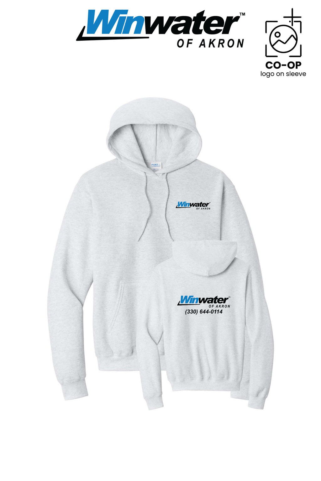 Port & Co™ Core Fleece Pullover Hooded Sweatshirt - Winwater of Akron