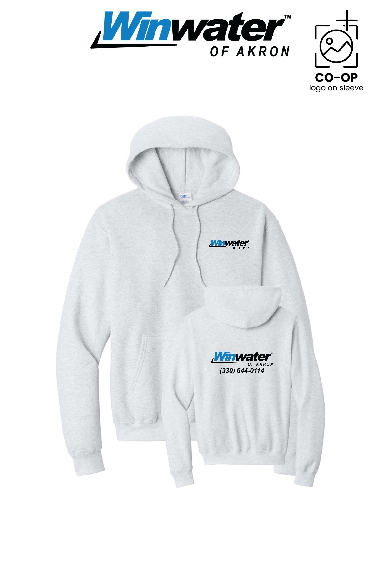 Port & Co™ Core Fleece Pullover Hooded Sweatshirt - Winwater of Akron