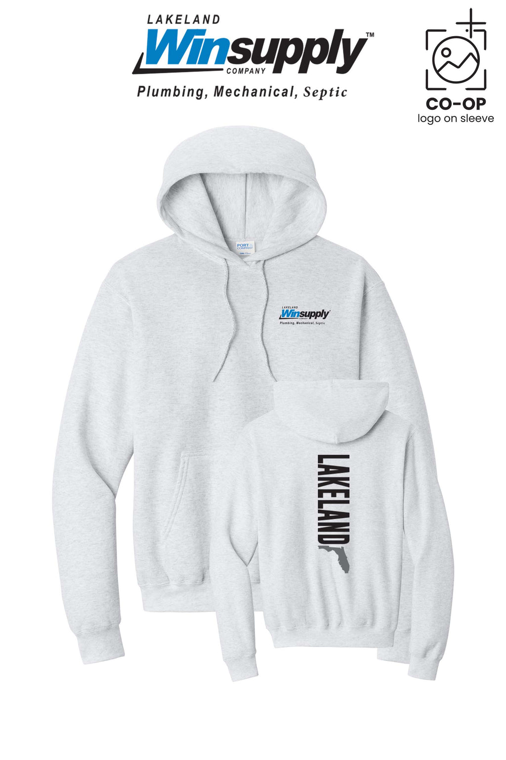 Port & Co™ Core Fleece Pullover Hooded Sweatshirt - Lakeland Winsupply