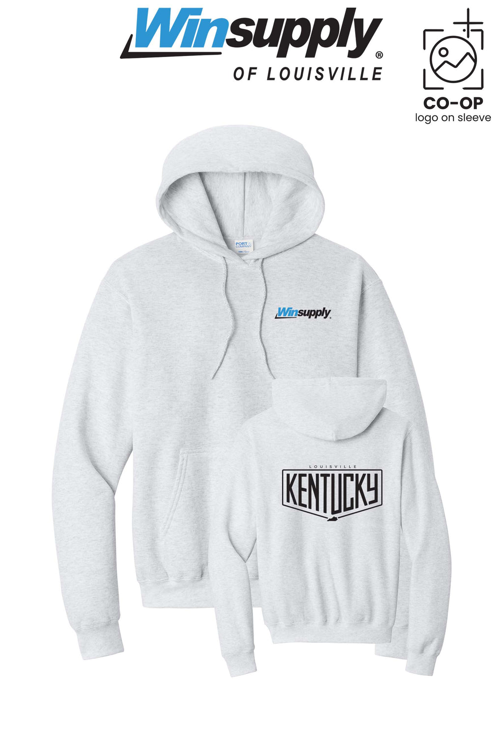 Port & Co™ Core Fleece Pullover Hooded Sweatshirt - Winsupply of Louisville KY