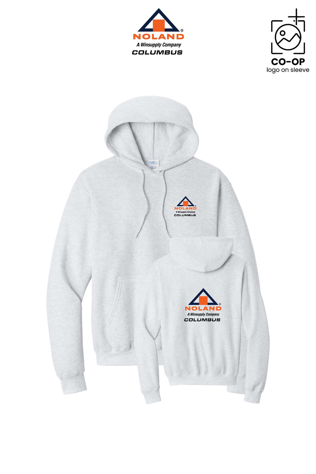 Port & Co™ Core Fleece Pullover Hooded Sweatshirt - Columbus Noland