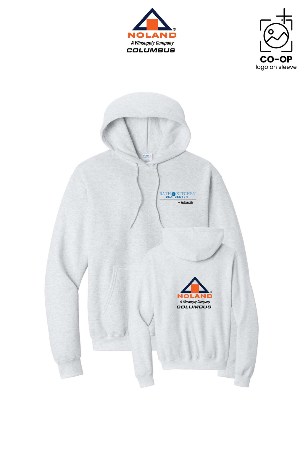 Port & Co™ Core Fleece Pullover Hooded Sweatshirt - Columbus Noland