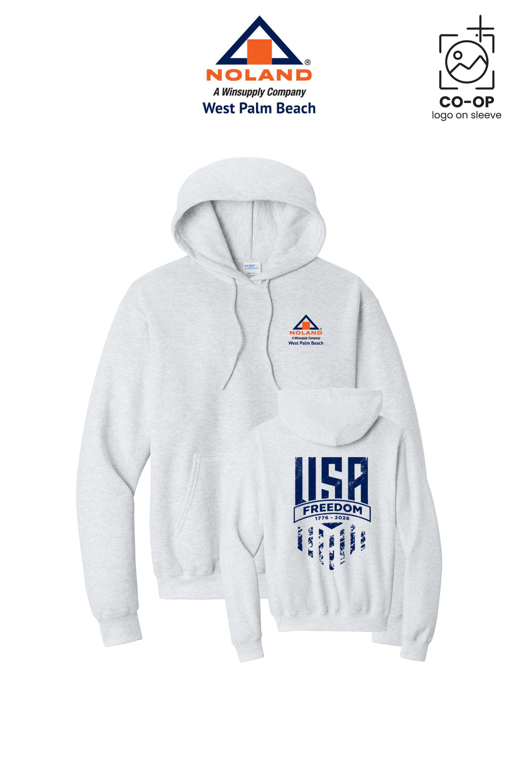 Port & Co™ Core Fleece Pullover Hooded Sweatshirt - Noland West Palm Beach