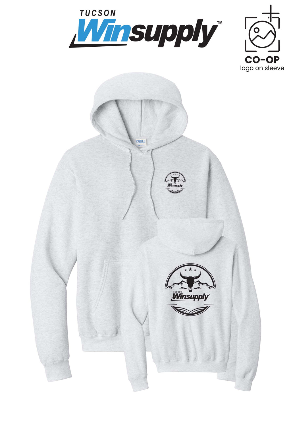 Port & Co™ Core Fleece Pullover Hooded Sweatshirt - Winsupply Tucson AZ
