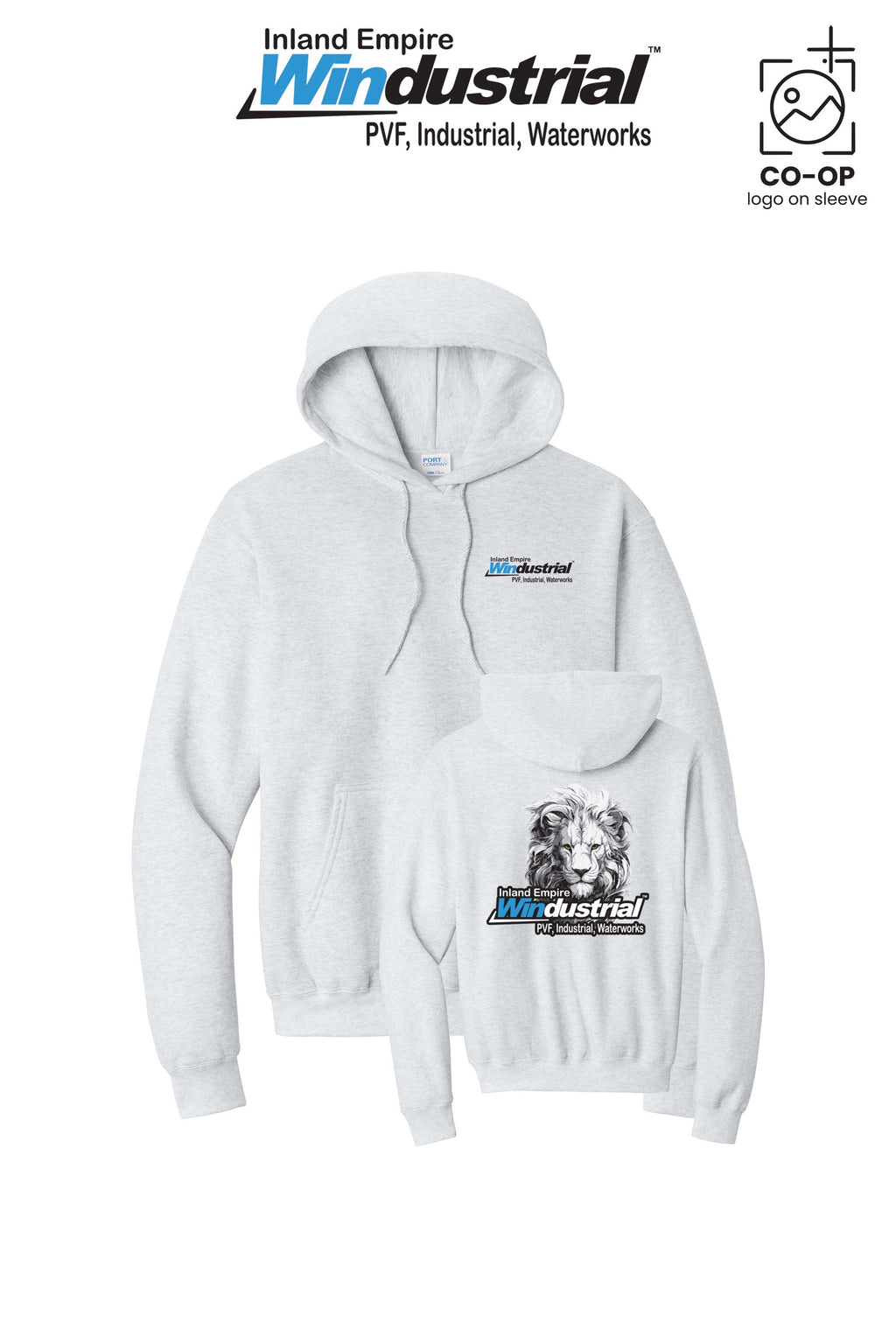 Port & Co™ Core Fleece Pullover Hooded Sweatshirt - Inland Empire Windustrial