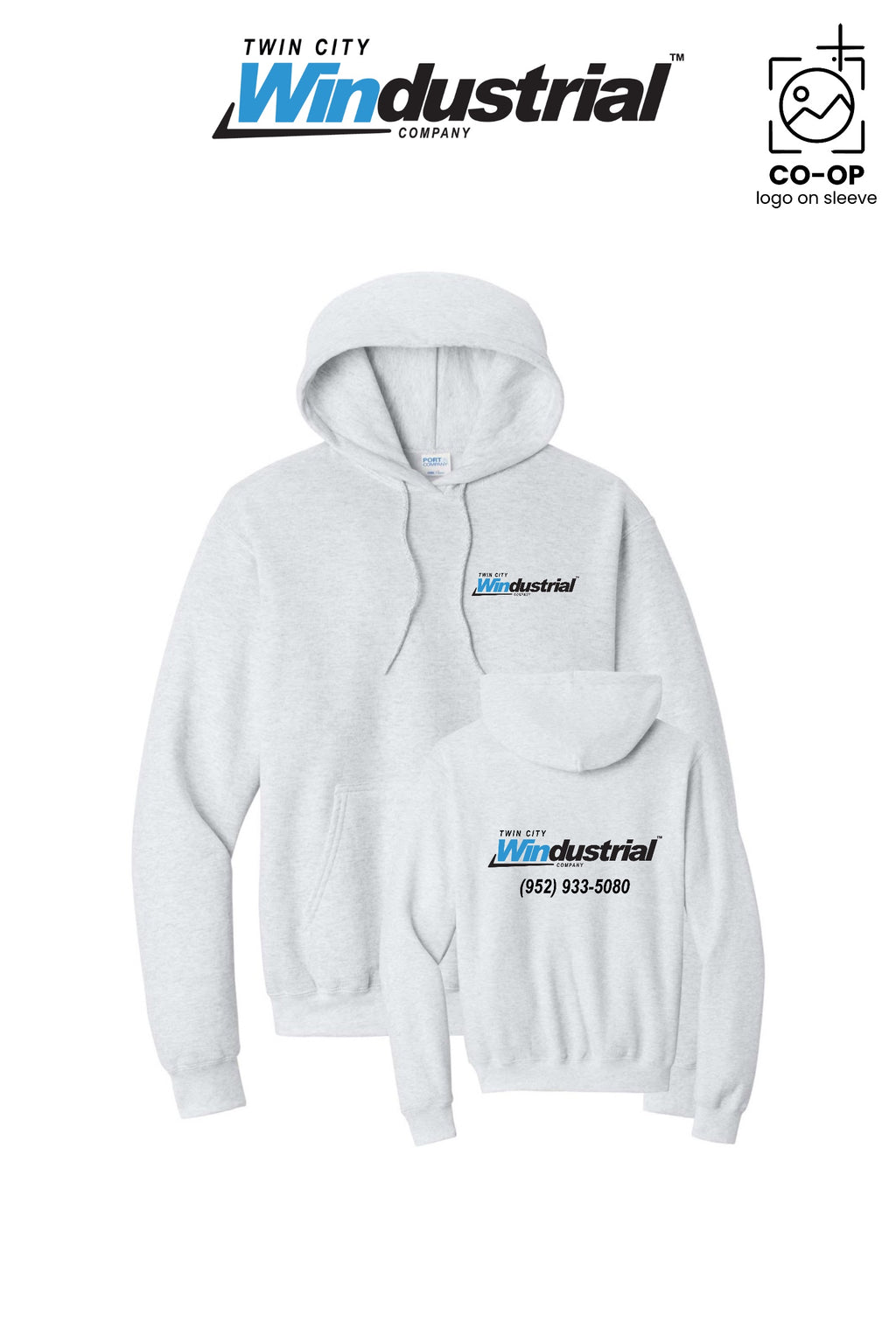 Port & Co™ Core Fleece Pullover Hooded Sweatshirt - Twin City Windustrial