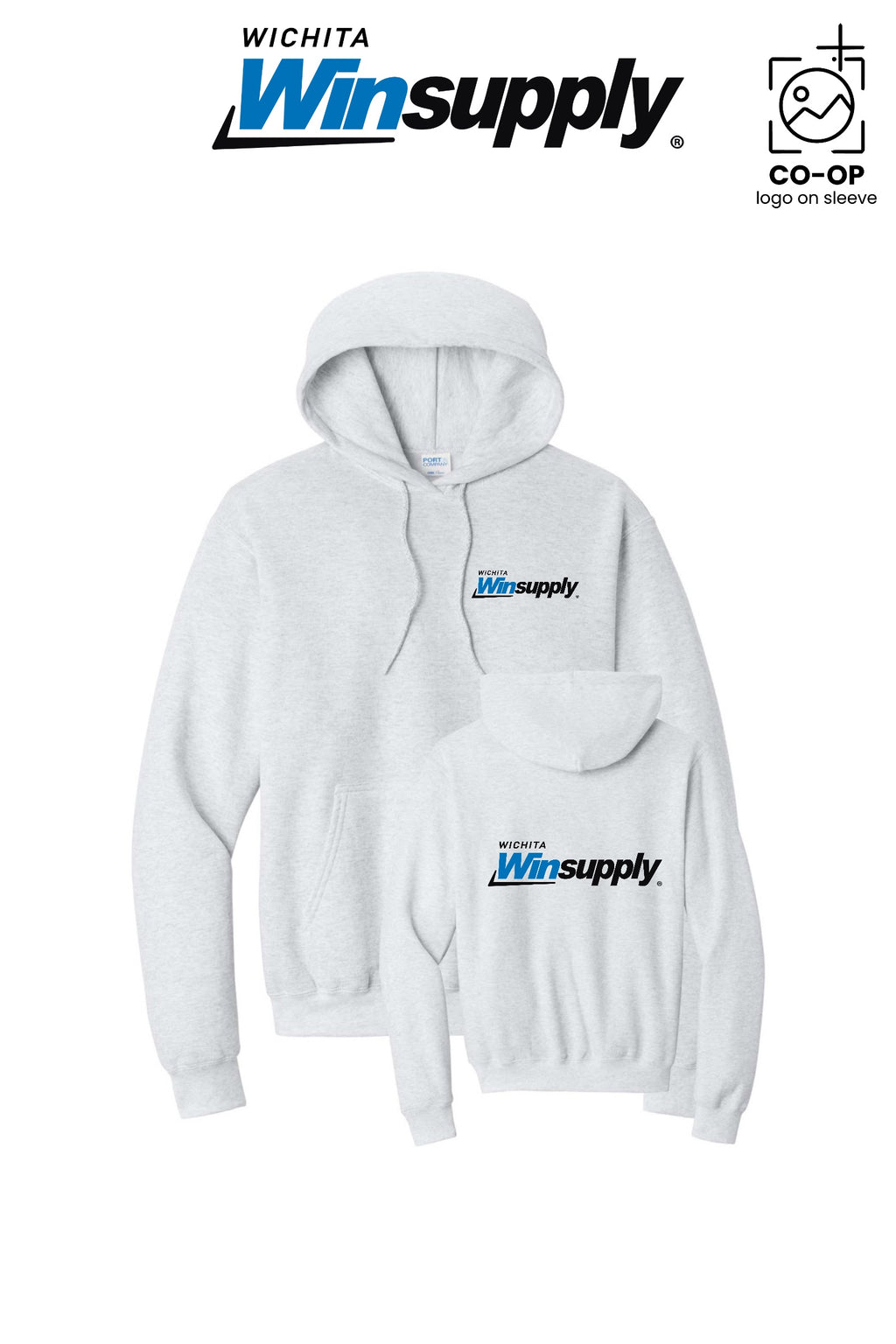 Port & Co™ Core Fleece Pullover Hooded Sweatshirt - Wichita Winsupply