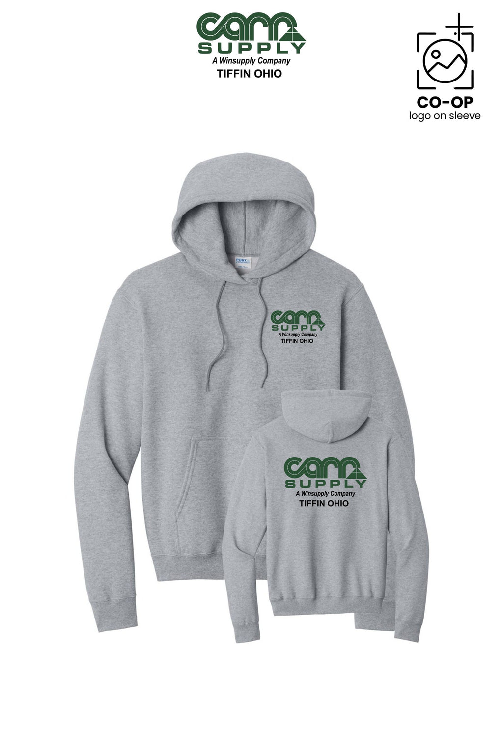 Port & Co™ Core Fleece Pullover Hooded Sweatshirt - Carr Supply - Tiffin
