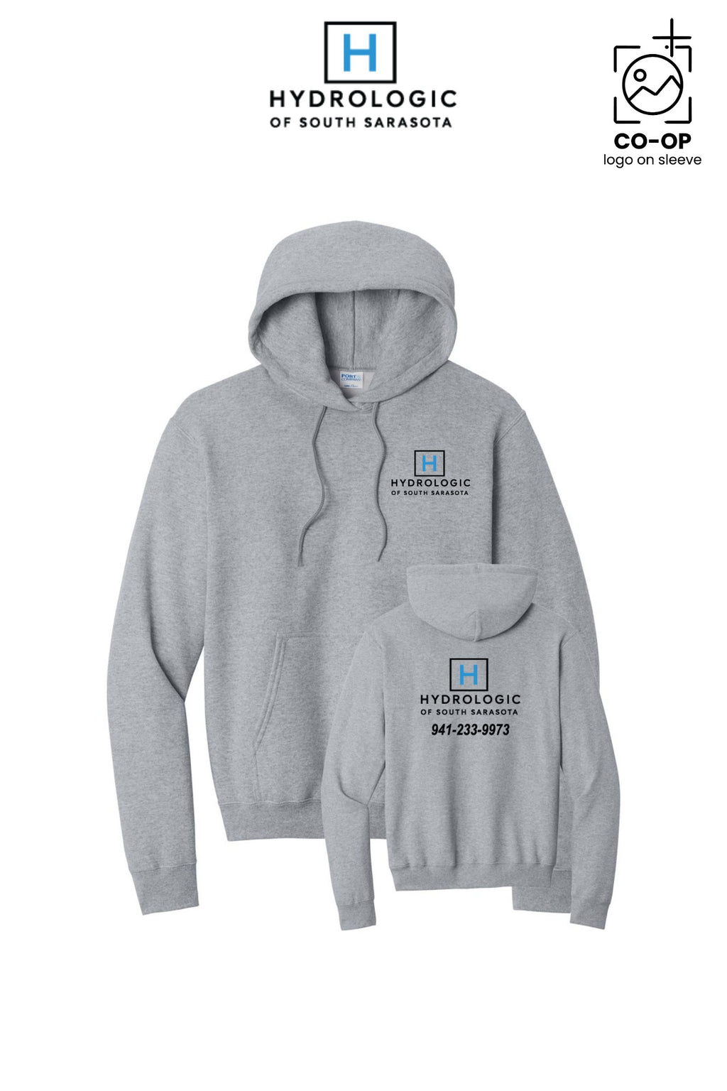 Port & Co™ Core Fleece Pullover Hooded Sweatshirt - Winsupply Sarasota FL Co.