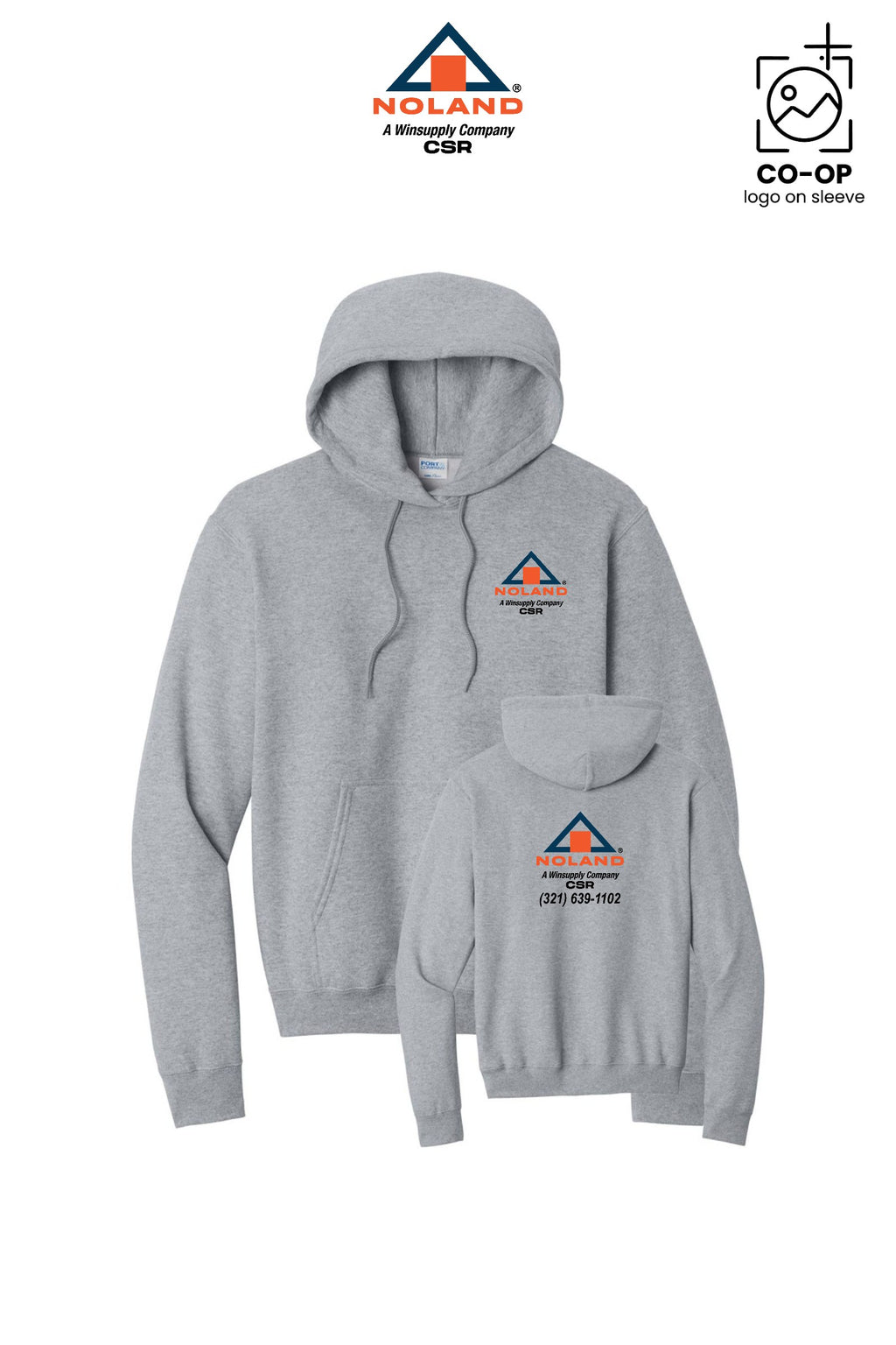 Port & Co™ Core Fleece Pullover Hooded Sweatshirt - Noland CSR