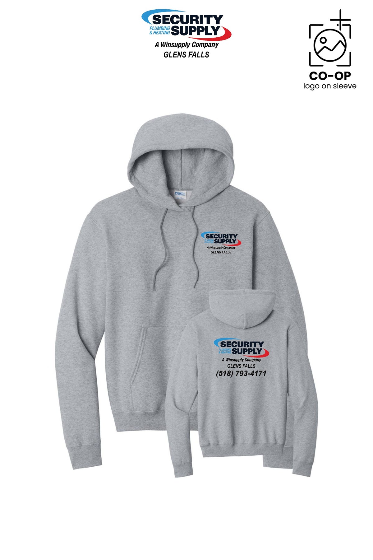 Port & Co™ Core Fleece Pullover Hooded Sweatshirt - SPHS Glens Falls