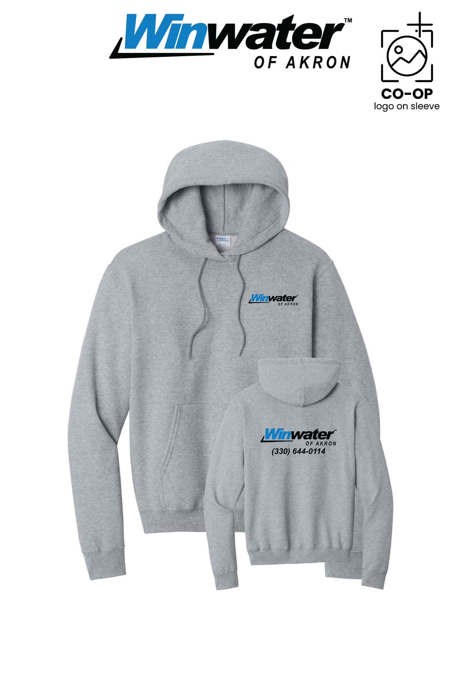 Port & Co™ Core Fleece Pullover Hooded Sweatshirt - Winwater of Akron