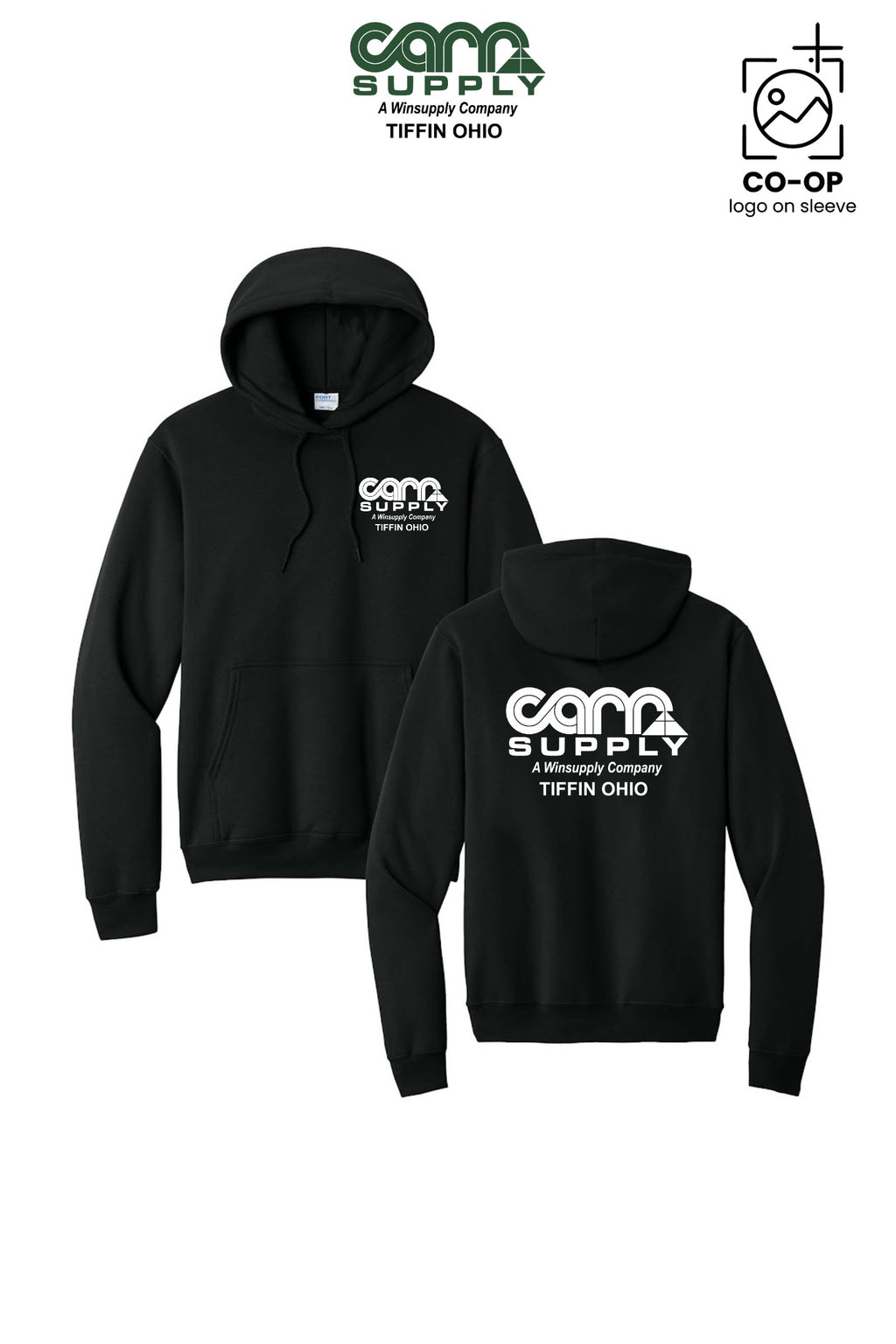 Port & Co™ Core Fleece Pullover Hooded Sweatshirt - Carr Supply - Tiffin