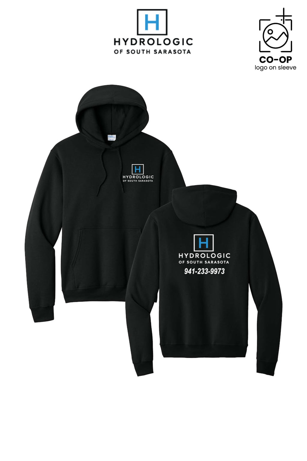 Port & Co™ Core Fleece Pullover Hooded Sweatshirt - Winsupply Sarasota FL Co.
