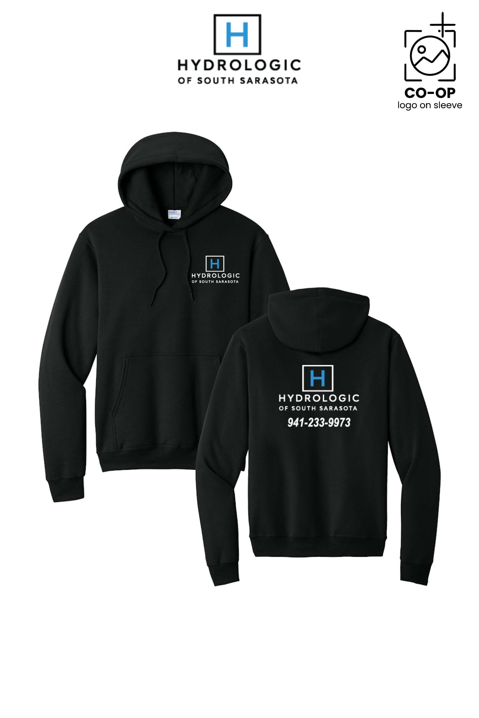 Port & Co™ Core Fleece Pullover Hooded Sweatshirt - Winsupply Sarasota FL Co.
