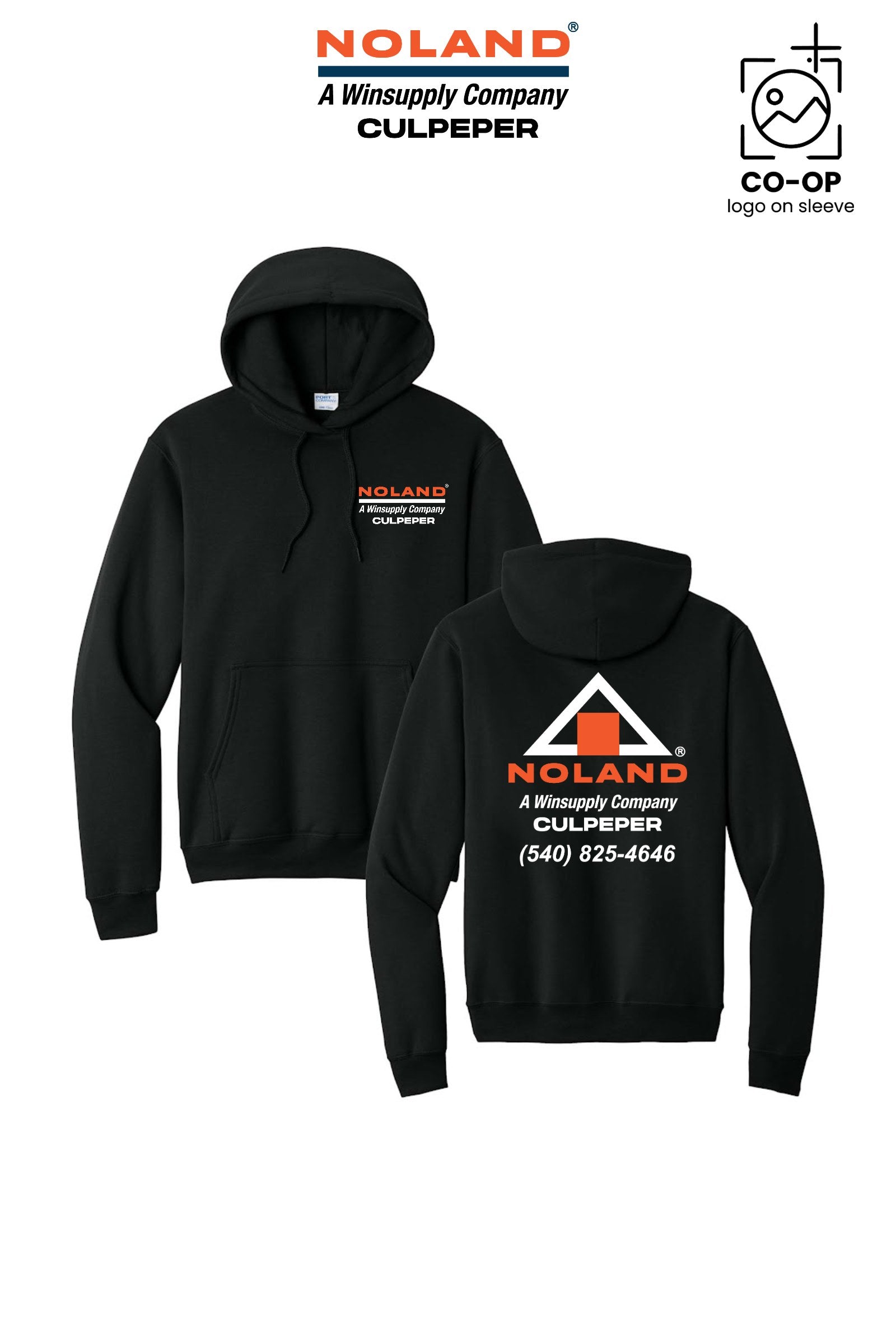 Port & Co™ Core Fleece Pullover Hooded Sweatshirt - Culpeper Noland