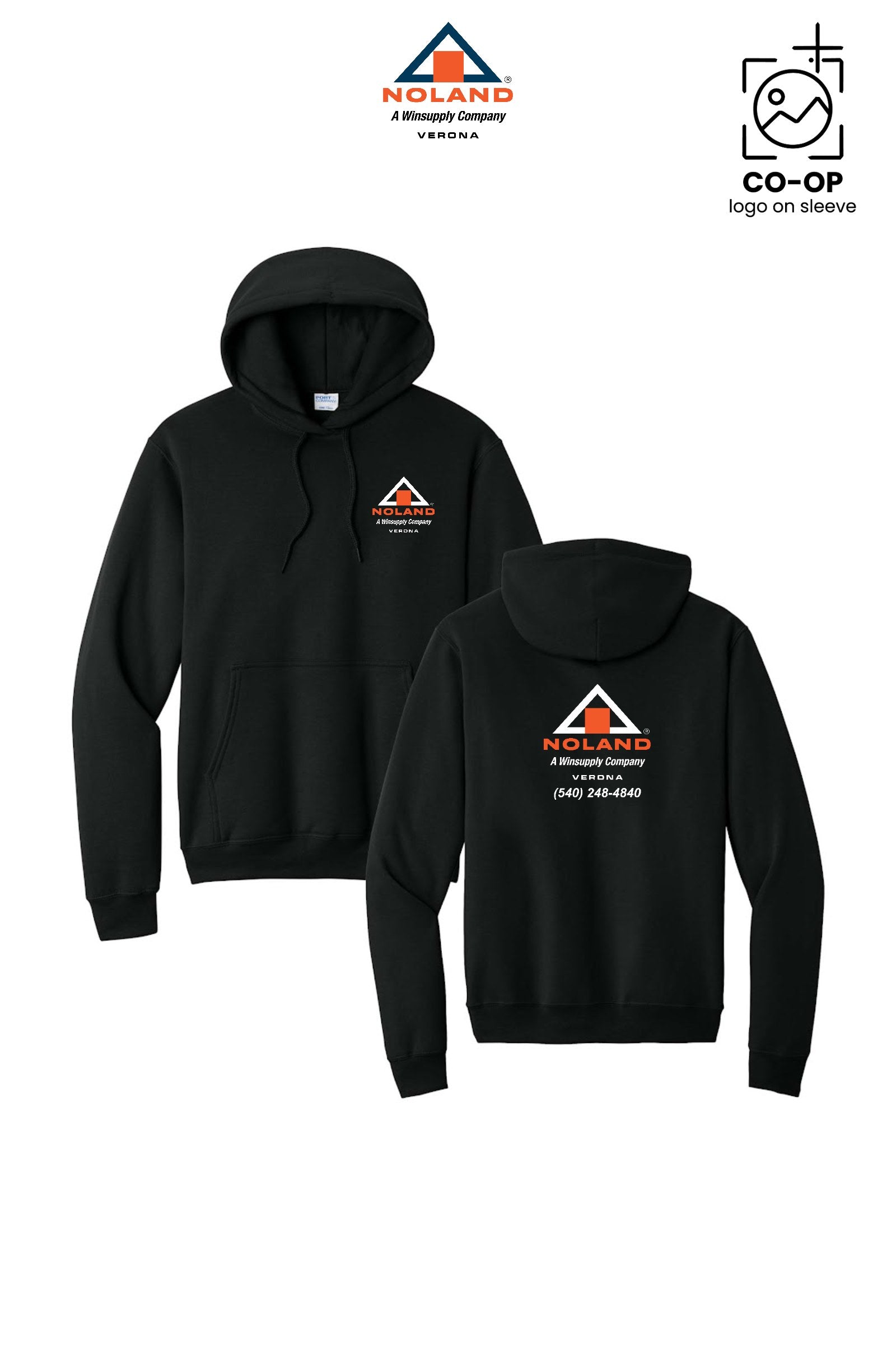 Port & Co™ Core Fleece Pullover Hooded Sweatshirt - Verona Noland