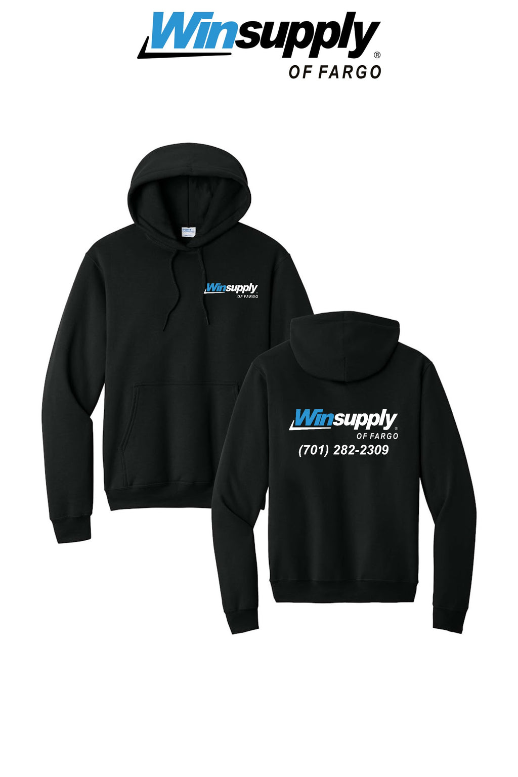 Port & Co™ Core Fleece Pullover Hooded Sweatshirt - Winsupply of Fargo