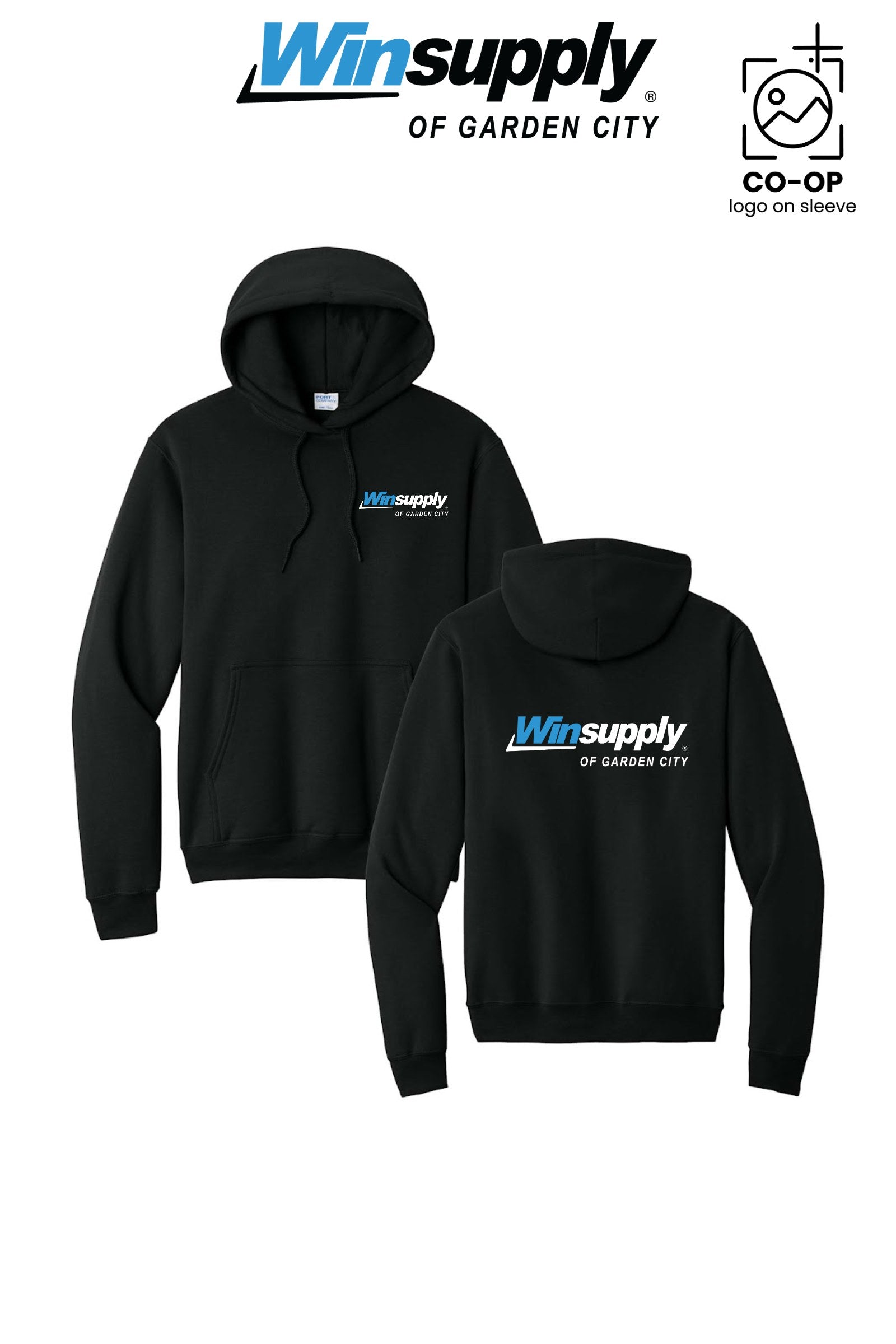 Port & Co™ Core Fleece Pullover Hooded Sweatshirt - Winsupply Garden City KS Co.