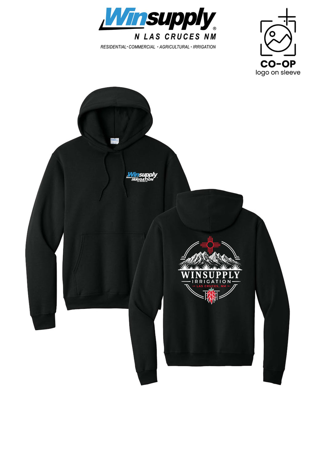 Port & Co™ Core Fleece Pullover Hooded Sweatshirt - Winsupply N Las Cruces NM