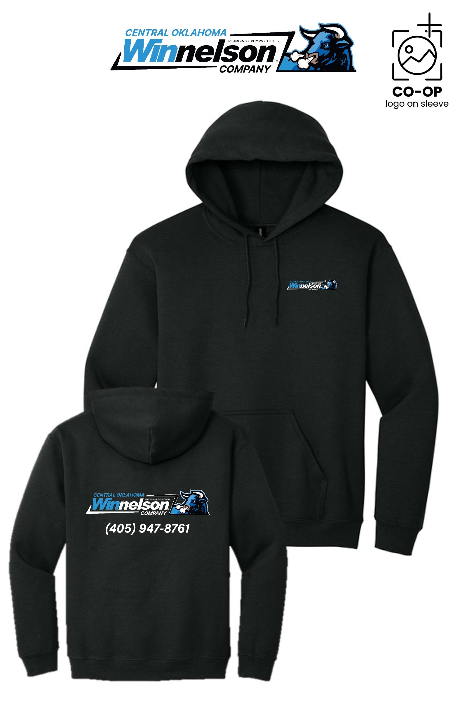 Port & Co™ Core Fleece Pullover Hooded Sweatshirt - Winnelson Central Oklahoma