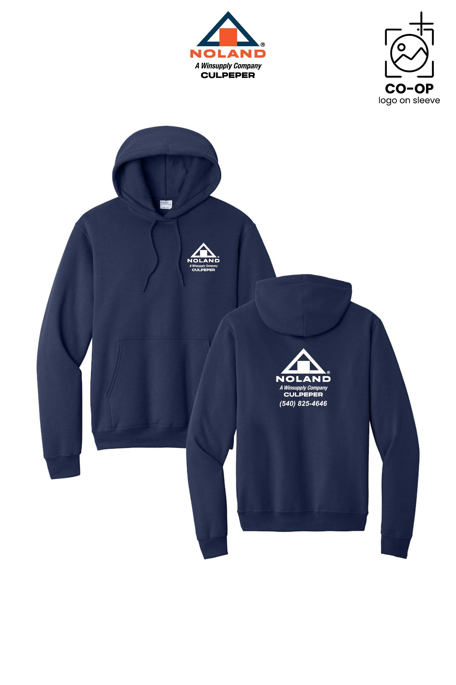 Port & Co™ Core Fleece Pullover Hooded Sweatshirt - Culpeper Noland