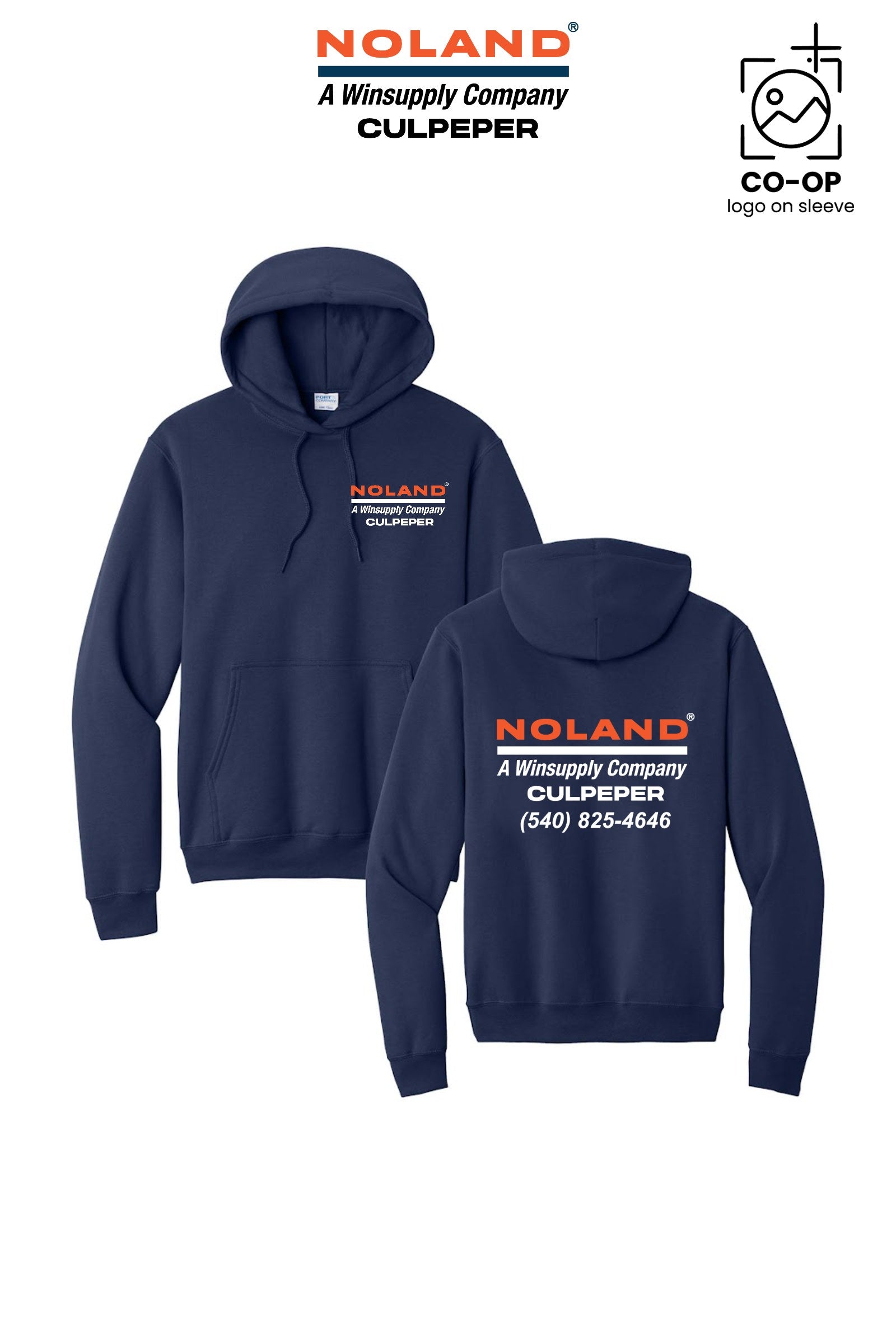 Port & Co™ Core Fleece Pullover Hooded Sweatshirt - Culpeper Noland