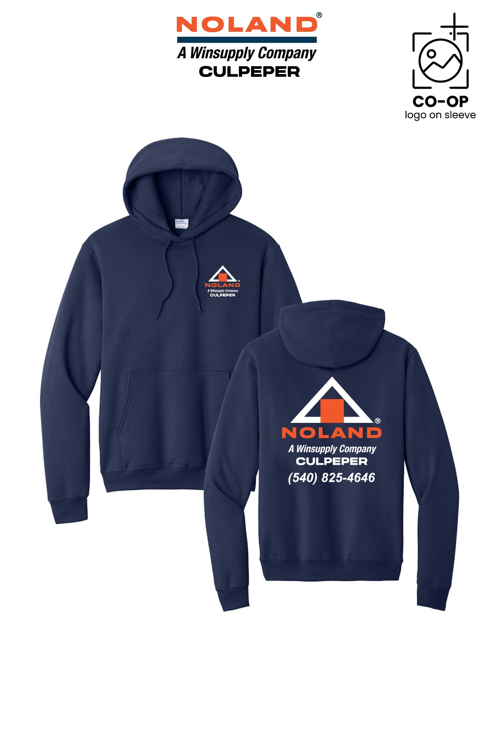 Port & Co™ Core Fleece Pullover Hooded Sweatshirt - Culpeper Noland