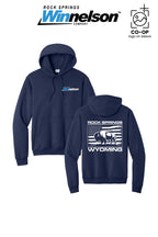 Port & Co™ Core Fleece Pullover Hooded Sweatshirt - Rock Springs Winnelson