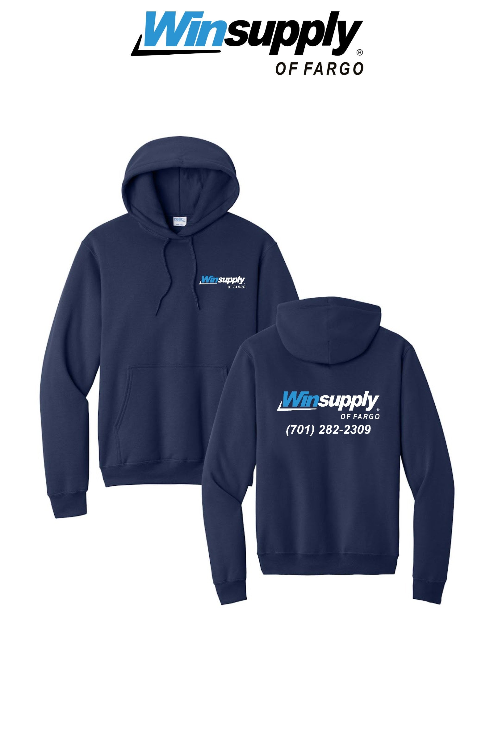 Port & Co™ Core Fleece Pullover Hooded Sweatshirt - Winsupply of Fargo