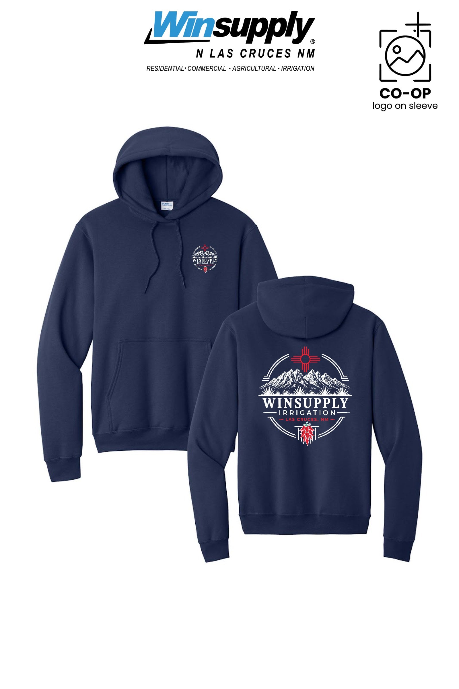 Port & Co™ Core Fleece Pullover Hooded Sweatshirt - Winsupply N Las Cruces NM