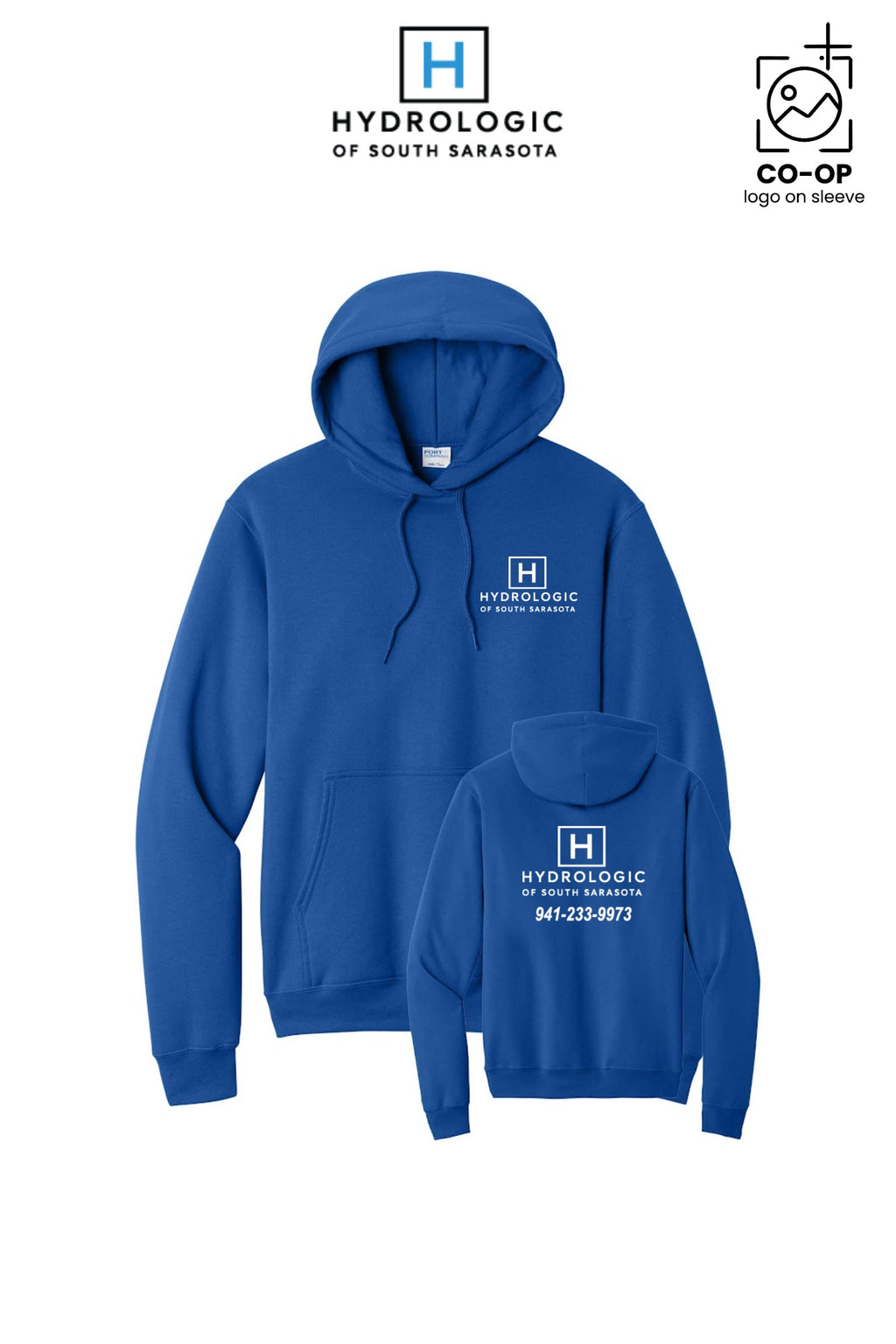 Port & Co™ Core Fleece Pullover Hooded Sweatshirt - Winsupply Sarasota FL Co.