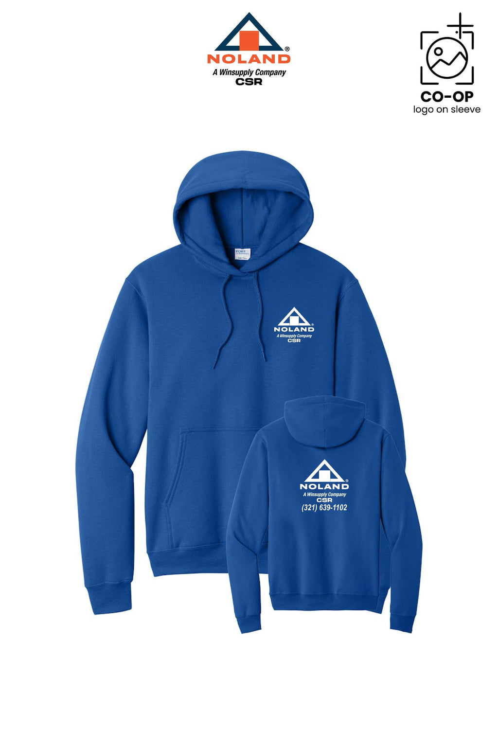 Port & Co™ Core Fleece Pullover Hooded Sweatshirt - Noland CSR